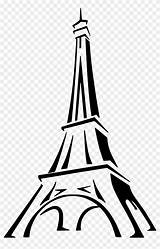 Eiffel Tower Drawing Clipart Clip Simple Transparent Easy Torre Background Big Svg Sketch  Real Vector Drawings La High Resolution sketch template