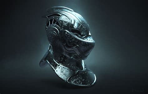 luka mivsek knight helmet design