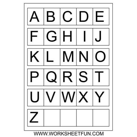 uppercase alphabet letters walmartcom