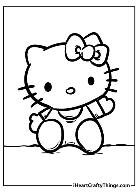 kitty easter coloring pages  kitty   easter eggs