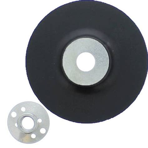 smooth face rubber backing pad  resin fiber disc