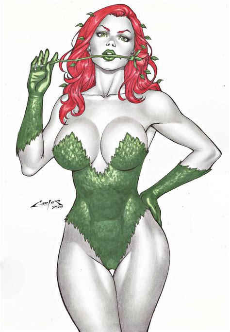 poison ivy by carlos augusto poison ivy comic poison