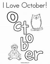 October Coloring Print Hello Fall Built California Usa Twistynoodle sketch template