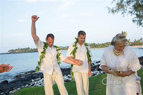 hawaiian island lesbian and gay wedding packages purple orchid wedding planners