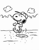 Snoopy Kleurplaten Peanuts Snoepie Paradijs Uitprinten Downloaden Ausdrucken Woodstock sketch template