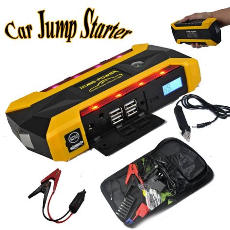 mini portable car charger power bank emergency gasoline diesel auto battery booster pack