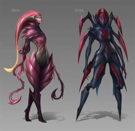 chillout female monsters redesign female monster alien concept