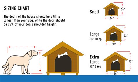 dog house sizing guide  details      infographic pictures hepper