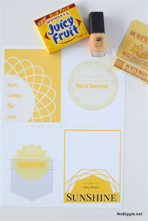 send  box  sunshine  printables