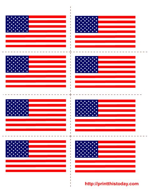printable printable american flag