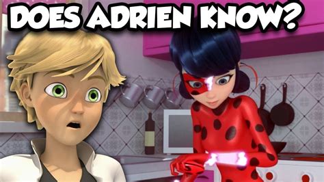 does adrien actually know marinette is ladybug chat
