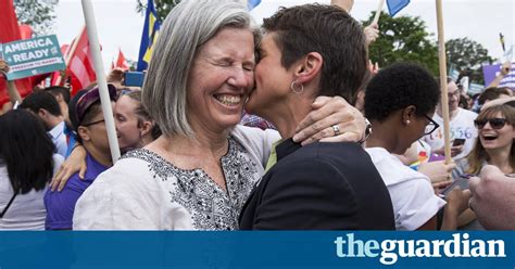 Jubilant Scenes As Us Supreme Court Rules In Favor Of Gay Marriage In
