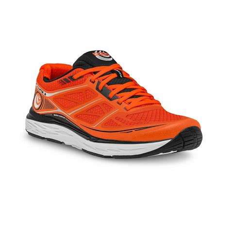 fli lyte  mens  drop wide toe box road running shoes orangeblack  northernrunnercom