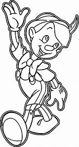 Pinocchio Coloring Stromboli Waving Wecoloringpage Donkey Cartoonized Clipartmag sketch template