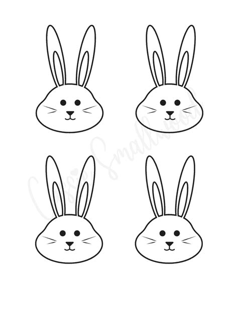 cute bunny templates cassie smallwood