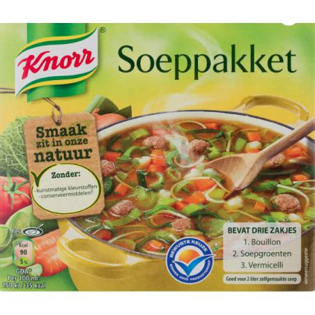 koop soep pakket knorr