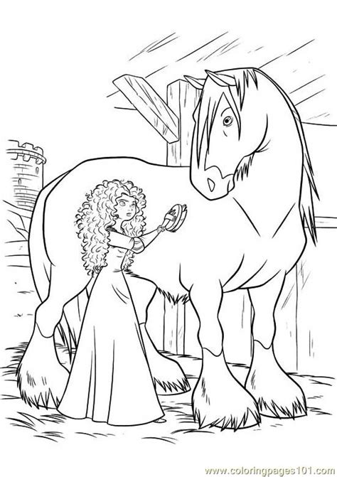 brave  coloring page  printable coloring pages