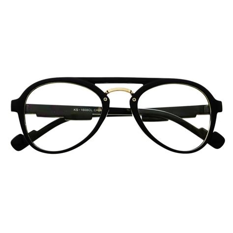 clear lens retro vintage style aviator eyeglasses frames a1300 retro
