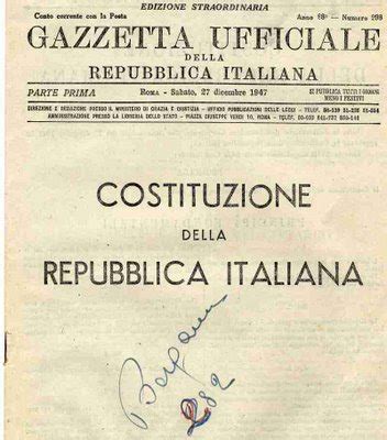 le riforme istituzionali la costituzione italiana