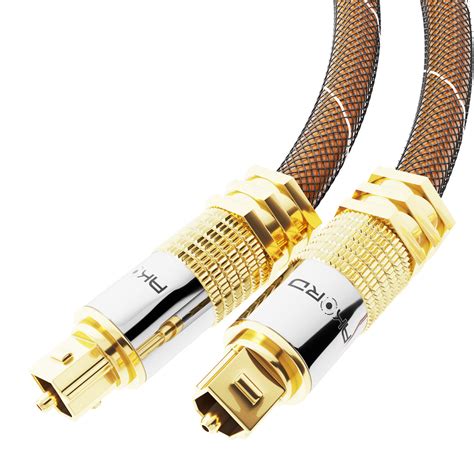 optical cable digital audio lead toslink spdif sky dts surround sound metre akord team
