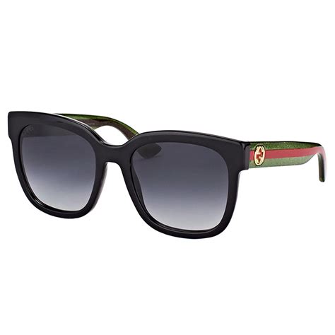 Gucci Gg0034s 002 Women S Round Sunglasses