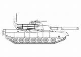 Abrams Panzer Pojazdy Wojskowe Armato Malvorlage Colorare Tanque Kleurplaat Abramo Disegni Kolorowanki Coloring Kleurplaten Tanks Kolorowanka Dzieci Carri Schoolplaten Armati sketch template