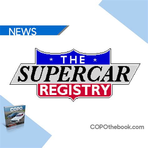 supercar registry