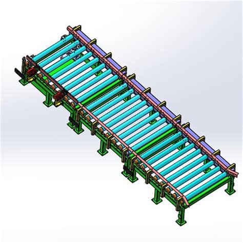 滚筒输送机15套合集3d图纸 Z52 机械设计参考资料设计素材 Solidworks教程网