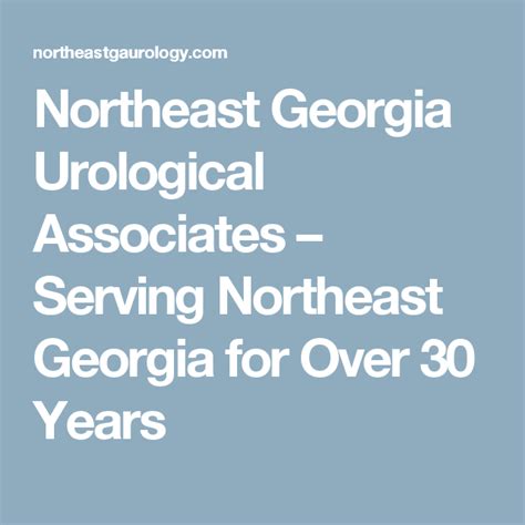northeast georgia urological associates serving