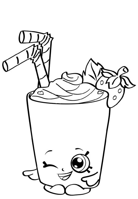 shopkin coloring pages