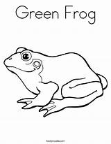 Coloring Pages Green Color Frog Printable Preschool Kids Desk Sheets Print Animal Parts Body Getcolorings Noodle Twisty Develop Recognition Creativity sketch template