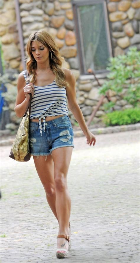 Ashley Greene On “staten Island Summer” Movie Set