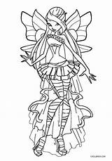 Winx Coloring Pages Cool2bkids Kids Printable sketch template