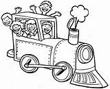 Train Clipart Clip Station Cliparts Vector 1065 1300 Clker Clipground Large sketch template