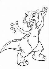 Land Before Time Coloring Pages Ducky Print Color Kids Printable Colouring Getcolorings Cartoon sketch template