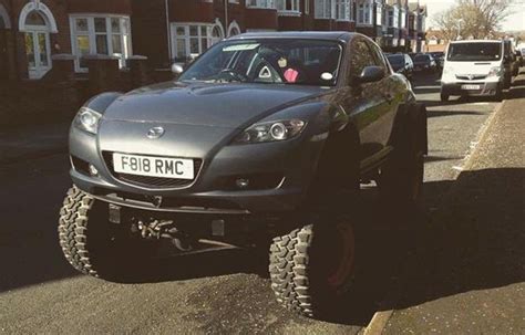 Mazda Rx 8 Trades On Road Handling For Off Roading Capability The Car