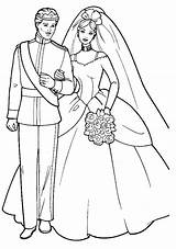 Coloring Husband Pages Barbie Color Commandments Ten Wife Wedding sketch template