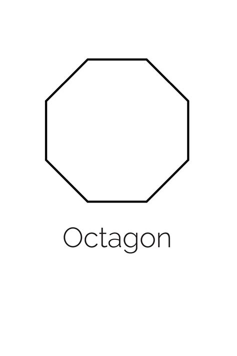 printable octagon shape freebie finding mom