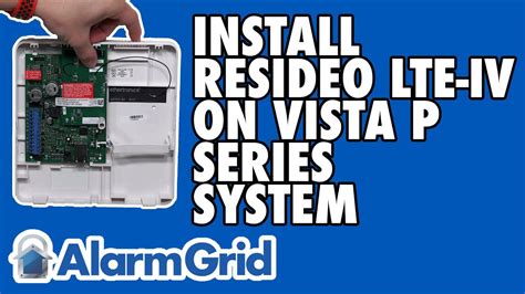 installing  resideo lte iv   vista p series system youtube