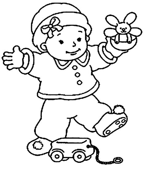 baby girl coloring pages baby coloring pages vrogueco