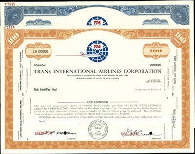 aviation  airline certificates group archives international auctions