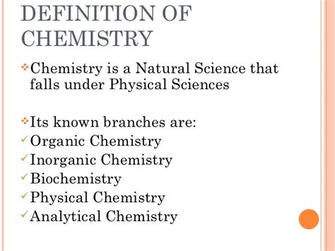 introduction  chemistry