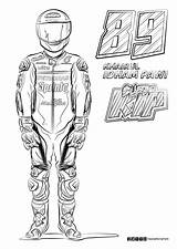 Motogp Rossi Valentino Srt Petronas sketch template