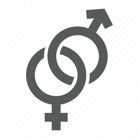 female gender heterosexual love male sex sign icon