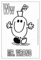Coloring Mr Pages Men Wrong Big Popular sketch template