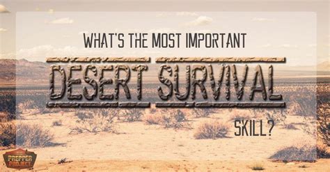 pin on survival skills desert
