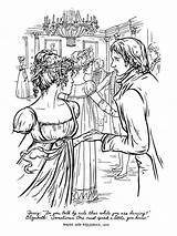 Austen Prejudice Orgulho Preconceito Darcy Lets Literature Getdrawings sketch template