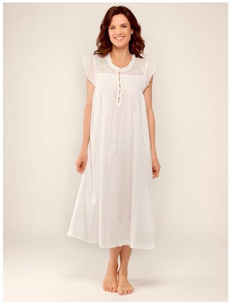 Plus Size Luxuryromantic Cotton Nightgown Plus Size