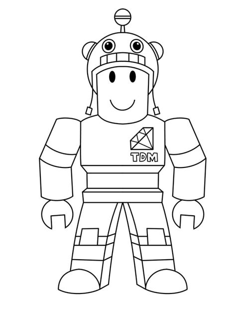 roblox coloring pages  kids tdm