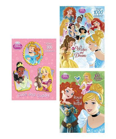 love  disney princess sweet sticker paperback set  zulily